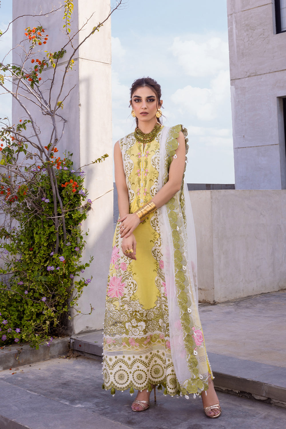 Tiffany By Saira Rizwan Lawn Embroidered Suit SRLL24-03