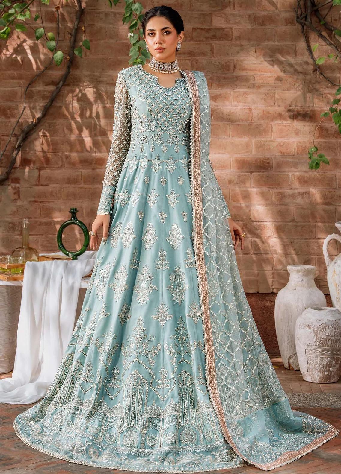 Mastani By Akbar Aslam Embroidered Net Suits Unstitched 3 Piece  1487 jabeen
