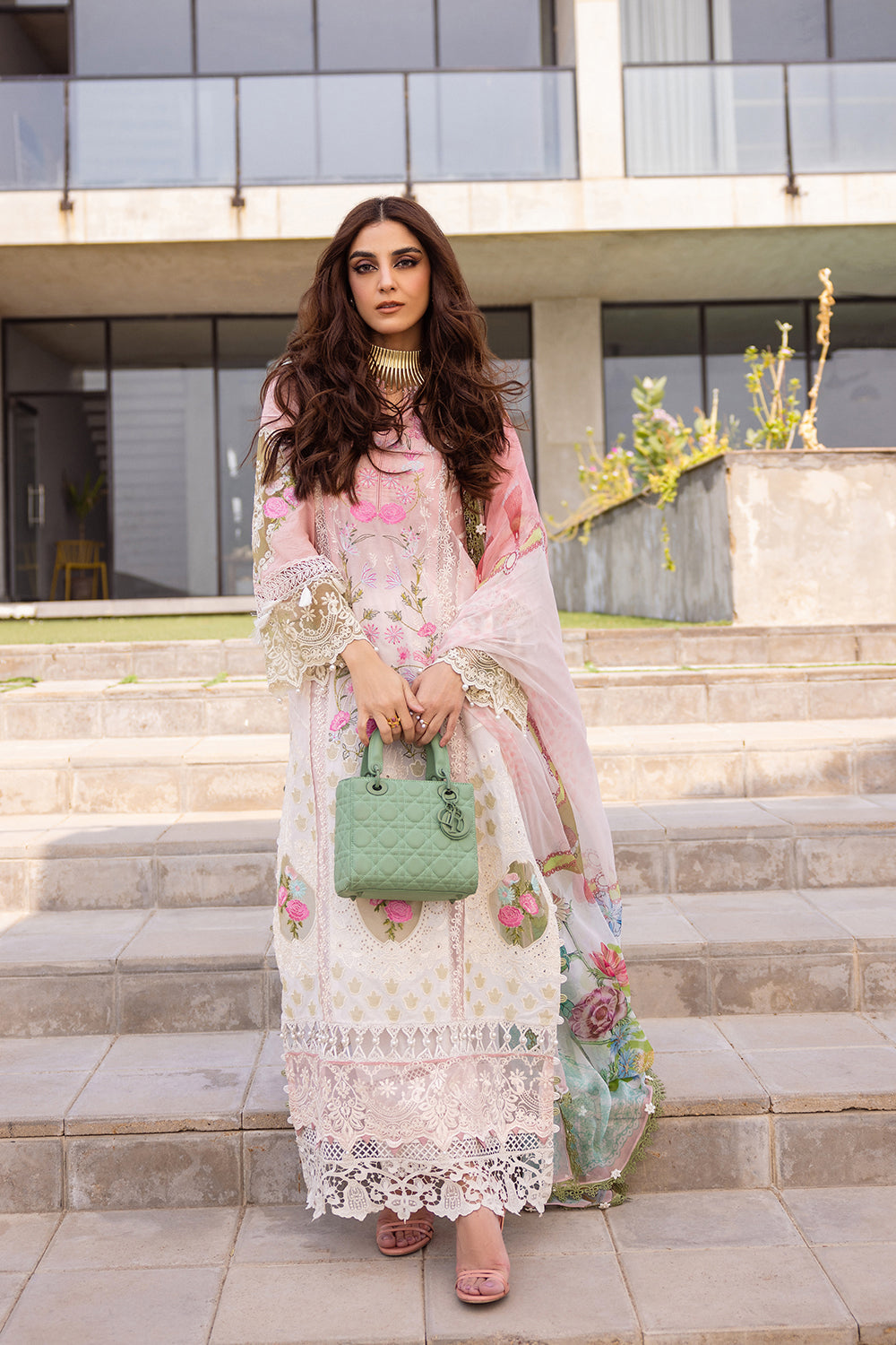 Laurel By Saira Rizwan Lawn Embroidered Suit SRLL24-01