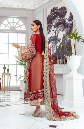 Luminous By Maryum N Maria Unstitched 3Piece Suit Saarya MFD-0078