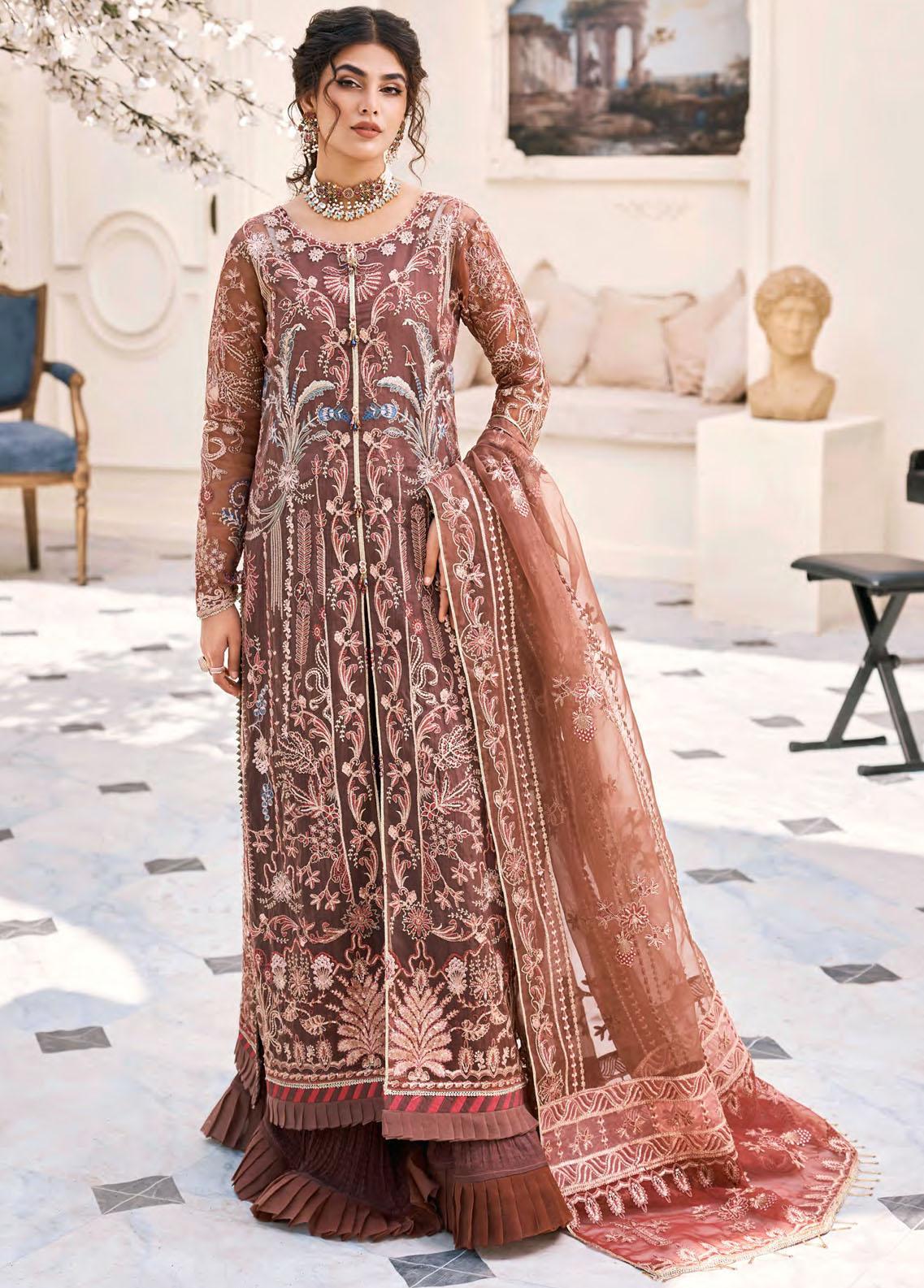 Eshaal By Emaan Adeel Embroidered Suits Unstitched 3 Piece ESH-01