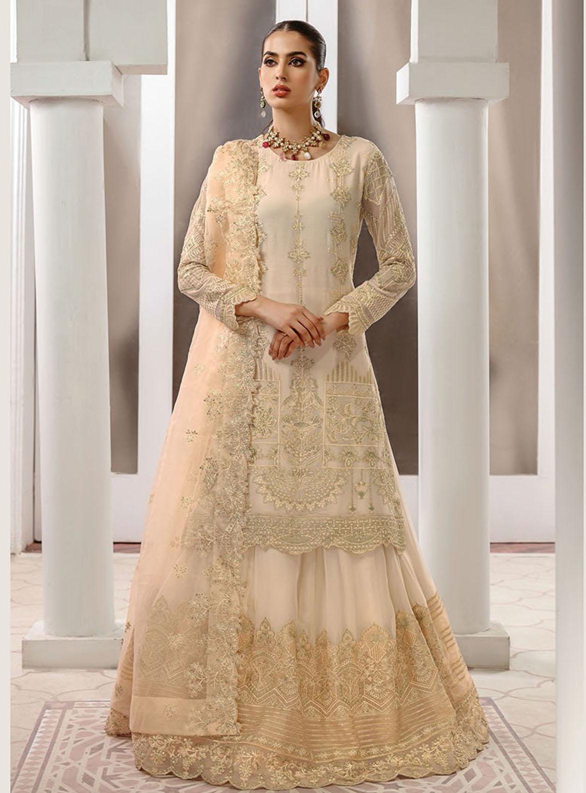 Gul Mira by House of Nawab Unstitched 3Piece suit D-02 CHANDNI
