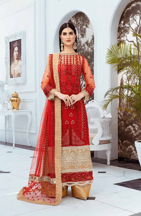 Luminous By Maryum N Maria Unstitched 3Piece Suit Khwaher MFD-0080