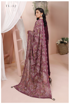 Tehzeeb By Riaz Arts Swiss Voile Collection TL-12