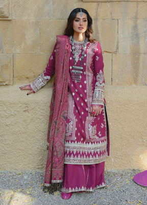 Sayonee by Qalamkar Embroidered Suits Unstitched 3Piece K-4 Samreen
