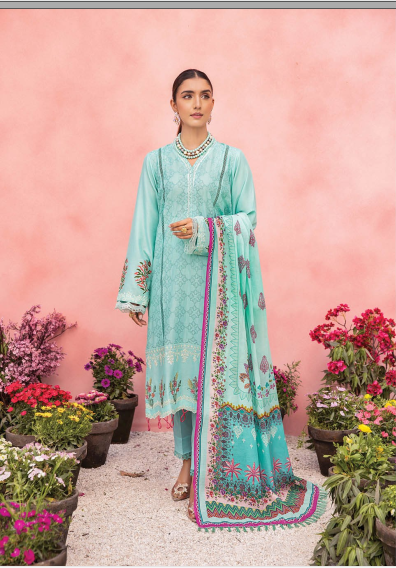 Nissa By RajBari Embroidered Exclusive Lawn Collection D-05