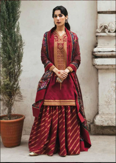 Zara Shahjahan Eid Luxury Lawn Unstitched 3Piece Suit Rahma A
