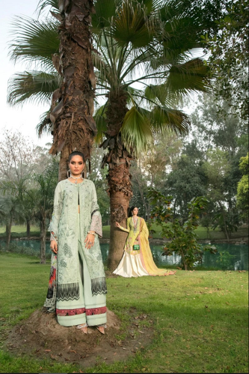 Izel By Shiza Hassan Luxury Lawn Unstitched 3Piece suit 2A