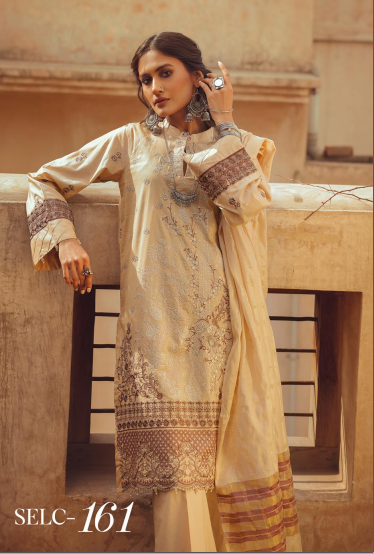 Shahzal By Shaista Embroidered Lawn Collection SELC-161