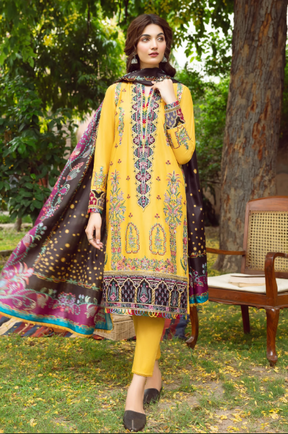Iris By Jazmin Luxury Lawn Collection D-07
