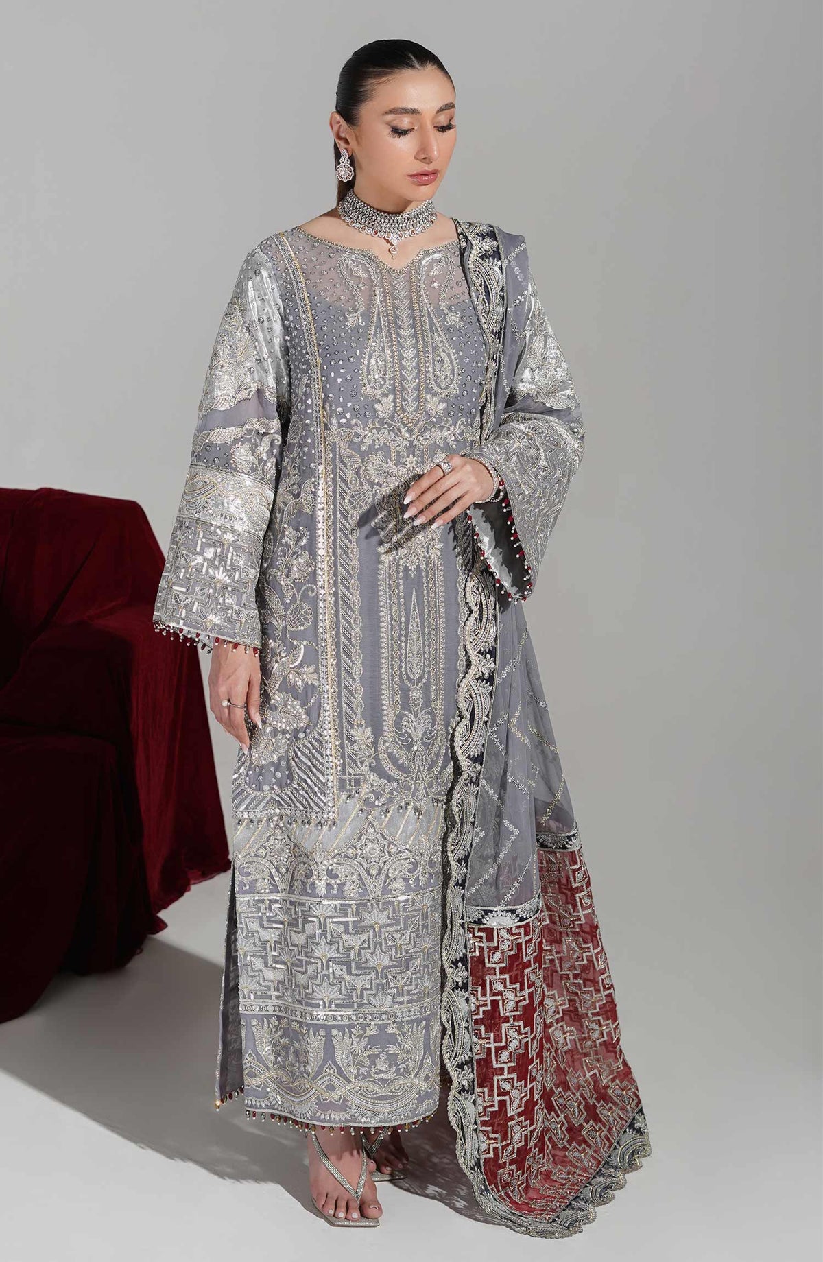 Sang e Paras By Freesia Formal Dresses 3 Piece Suits FFD-0099