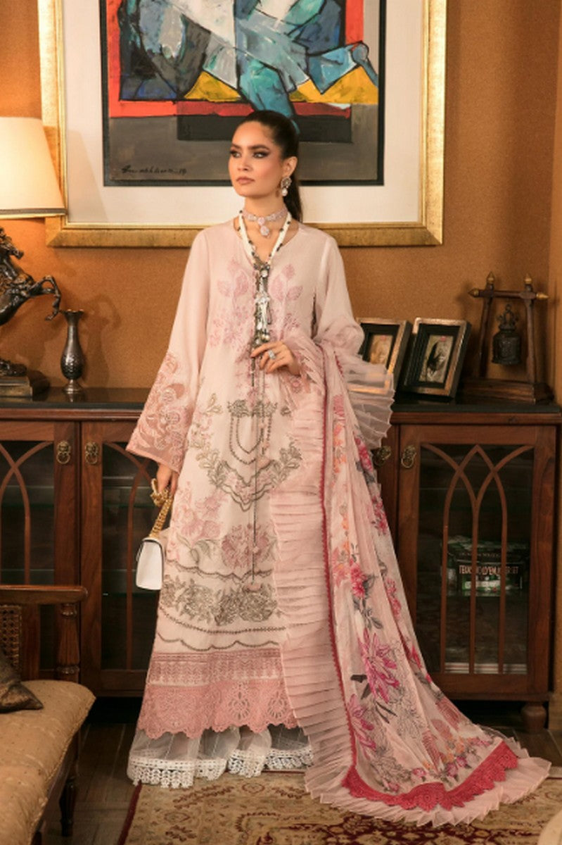 Izel By Shiza Hassan Luxury Lawn Unstitched 3Piece suit 5A
