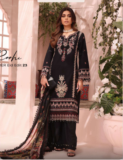 Roohe By Aahang Summer Eid Lawn Collection Leila
