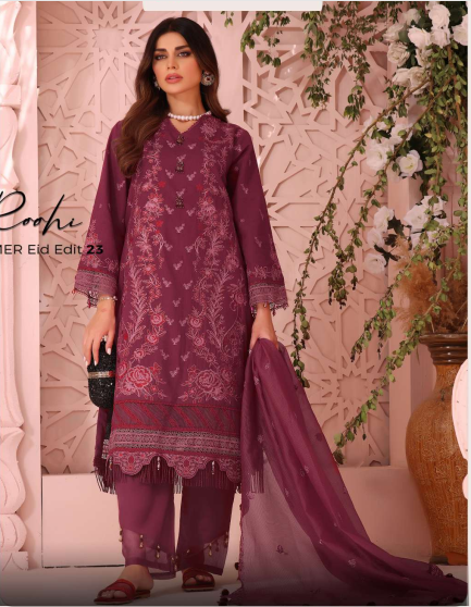 Roohe By Aahang Summer Eid Lawn Collection Sarang